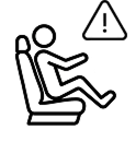 잘못된 착석 위치 감지